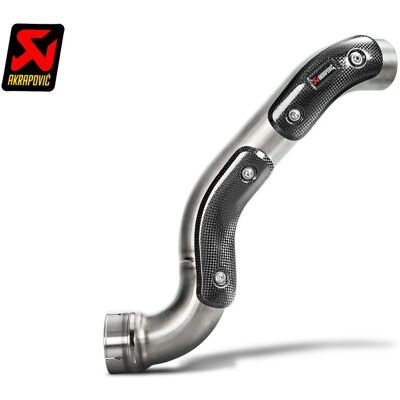 Acople de escape de titan Akrapovic - Ducati Hypermotard/Hyperstrada 2013-18 Acople de escape de titan Akrapovic - Ducati Hypermotard/Hyperstrada 2013-18