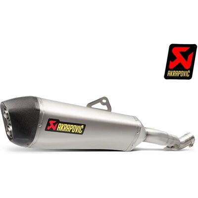 Silencieux en titane Akrapovic Honda VFR 1200X Crosstourer - Terminale - Publicité Silencieux en titane Akrapovic Honda VFR 1200X Crosstourer - Terminale - Publicité