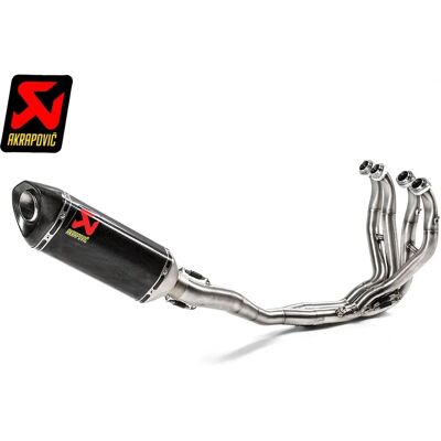 Escape completo Akrapovic Kawasaki Zx-6r 636 Inox Carbon - Línea de carreras Escape completo Akrapovic Kawasaki Zx-6r 636 Inox Carbon - Línea de carreras