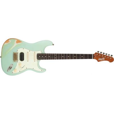 Jet Guitars JS-400 Sea Foam Green - Elektrická kytara Jet Guitars JS-400 Sea Foam Green - Elektrická kytara