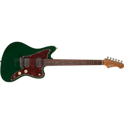 Jet Guitars JJ-350 Zelená Offset Elektrická kytara - Elektrická kytara Jet Guitars JJ-350 Zelená Offset Elektrická kytara - Elektrická kytara