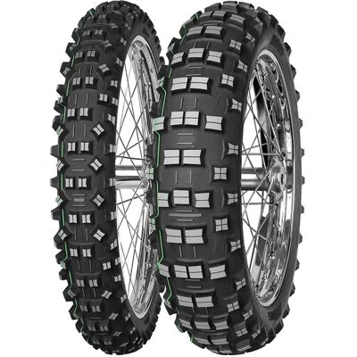 Pneu Enduro Verde Mitas - 120/90-18 - Super Soft - Motosicleta Pneu Enduro Verde Mitas - 120/90-18 - Super Soft - Motosicleta