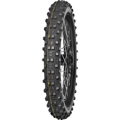 Mitas 90/100-21 Enduro Front Tire - Yellow Stripe Mitas 90/100-21 Enduro Front Tire - Yellow Stripe