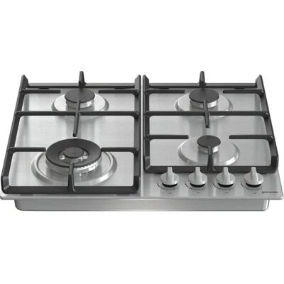 Gorenje GW641EX Rozsdamentes acél gázfőzőlap 4 főzőzónával - Főzőlap Gorenje GW641EX Rozsdamentes acél gázfőzőlap 4 főzőzónával - Főzőlap