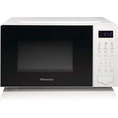 Hisense H20MOWS4UK - White Solo Microwave 20L 700W Hisense H20MOWS4UK - White Solo Microwave 20L 700W