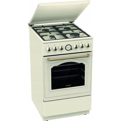 Gorenje - GKS5B70CLI - Cream - 50cm - Wolnostojejący kuchenka Gorenje - GKS5B70CLI - Cream - 50cm - Wolnostojejący kuchenka