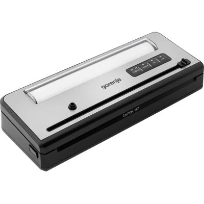 Gorenje - VS110BE - 110W - Musta/Hopea - Tyhjiöpuristin Gorenje - VS110BE - 110W - Musta/Hopea - Tyhjiöpuristin