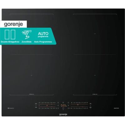 Gorenje GI6442BSCWF Beépíthető indukciós főzőlap 60 cm 4 zónás Gorenje GI6442BSCWF Beépíthető indukciós főzőlap 60 cm 4 zónás