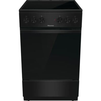 Cuisinière vitrocéramique électrique Hisense HEC5A10BG - Autonome - Publicité Cuisinière vitrocéramique électrique Hisense HEC5A10BG - Autonome - Publicité