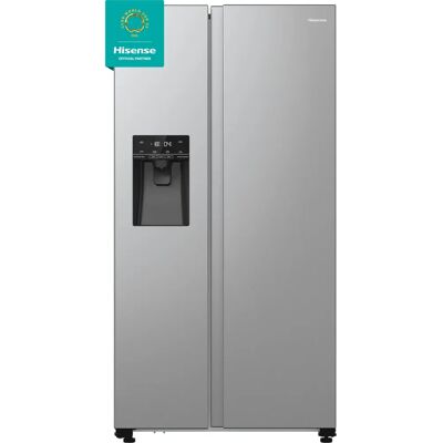 Hisense RS5P535NTCDUK - 566L Silver Side-by-Side Refrigerator Hisense RS5P535NTCDUK - 566L Silver Side-by-Side Refrigerator