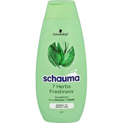 Schwarzkopf Schauma 7 Kräuter Frische Shampoo - Haarpflege Schwarzkopf Schauma 7 Kräuter Frische Shampoo - Haarpflege