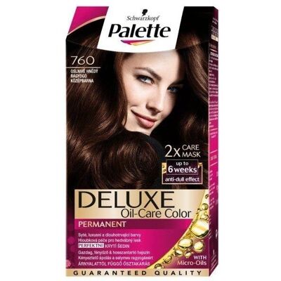 Farba do włosów Schwarzkopf Palette Deluxe - Brąz Dazzling - Mikroolej Farba do włosów Schwarzkopf Palette Deluxe - Brąz Dazzling - Mikroolej