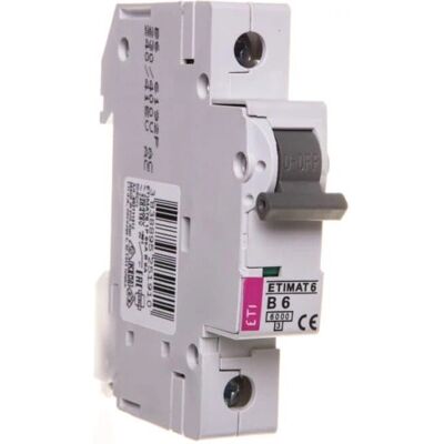 ETI ETIMAT6 002111512 Interruptor automático de sobrecorriente ETI ETIMAT6 002111512 Interruptor automático de sobrecorriente