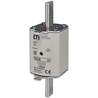 Eti Modell 004184224 - NH1 160A AC-Sicherung - IEC-Standard Eti Modell 004184224 - NH1 160A AC-Sicherung - IEC-Standard