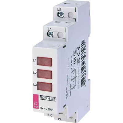 SON ETI H-3R Luz de señalización - Indicador de tensión SON ETI H-3R Luz de señalización - Indicador de tensión