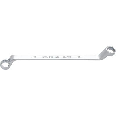 Llave Allen de doble curva en cromo vanadio 18 x 19 mm - Unior Llave Allen de doble curva en cromo vanadio 18 x 19 mm - Unior