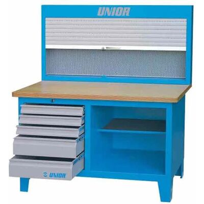 Unior 946ACR Werkbank mit Schrank - Robustes Stahl Unior 946ACR Werkbank mit Schrank - Robustes Stahl
