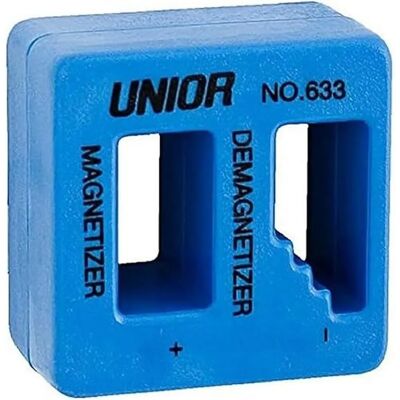 Unior - 612866 - 52x30 mm - Blue ABS - Magnetizzatore Unior - 612866 - 52x30 mm - Blue ABS - Magnetizzatore