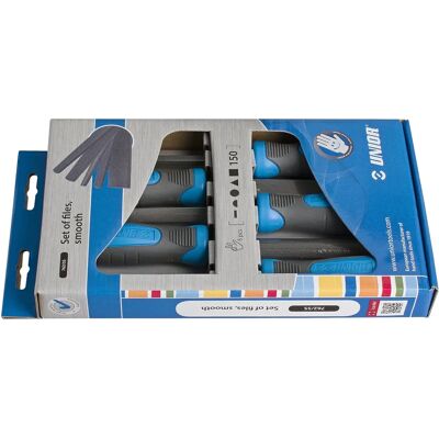 Set di lime fini Unior 762/5S - 5 lime professionali Set di lime fini Unior 762/5S - 5 lime professionali
