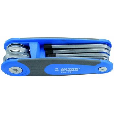 Juego de llaves Allen Unior - 7 piezas 2.5-10mm - Duradero y compacto Juego de llaves Allen Unior - 7 piezas 2.5-10mm - Duradero y compacto