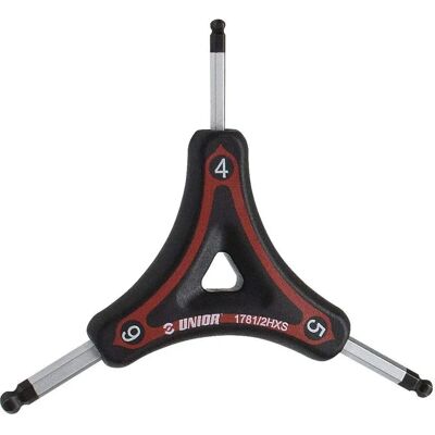 Unior Y-klucz 4-6mm z kulistymi końcówkami - Śrubokręt Unior Y-klucz 4-6mm z kulistymi końcówkami - Śrubokręt