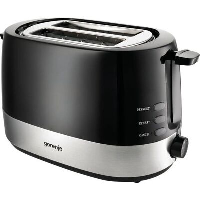Gorenje T850BK - Schwarz, Silber - Toaster Gorenje T850BK - Schwarz, Silber - Toaster