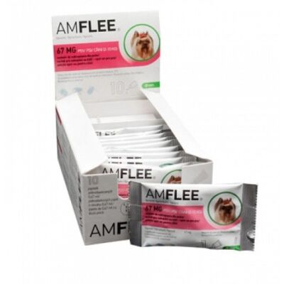 KRKA FARMACEUTICI MILANO Srl Amflee Cani Spot On 3 Pipette Da 67 mg - Cani Piccoli 2-10kg KRKA FARMACEUTICI MILANO Srl Amflee Cani Spot On 3 Pipette Da 67 mg - Cani Piccoli 2-10kg
