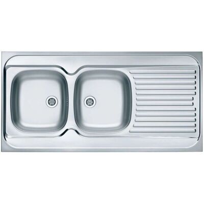 Alveus Classic 100 Satynowa Zlew Kuchenny - Zlew kuchenny Alveus Classic 100 Satynowa Zlew Kuchenny - Zlew kuchenny