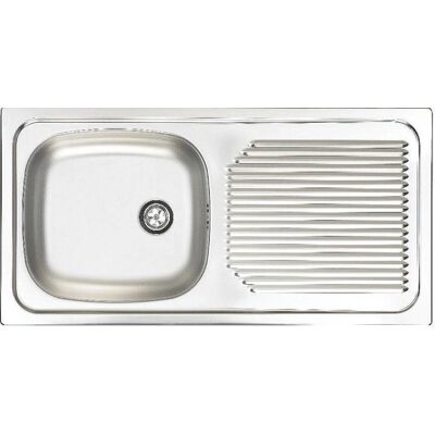 Chiuvetă din Oțel Inoxidabil MODERNA - Eco 1 Cuvă 86cm Chiuvetă din Oțel Inoxidabil MODERNA - Eco 1 Cuvă 86cm