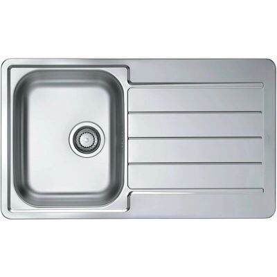Chiuvetă de Bucătărie din Oțel Inoxidabil Satinat Alveus - 86x50cm, Model 1065560 Chiuvetă de Bucătărie din Oțel Inoxidabil Satinat Alveus - 86x50cm, Model 1065560