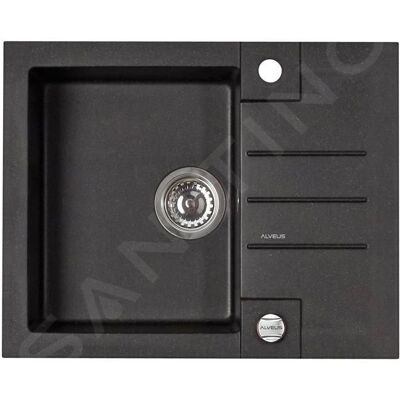 Chiuvetă de granit Alveus Rock - Reversibilă, 595x475 mm Chiuvetă de granit Alveus Rock - Reversibilă, 595x475 mm