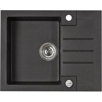 Chiuvetă de granit Alveus Rock - Reversibilă, 595x475 mm Chiuvetă de granit Alveus Rock - Reversibilă, 595x475 mm