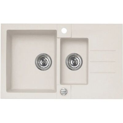 ALVEUS - Rock - Arctic White - 780x480 mm - Sink ALVEUS - Rock - Arctic White - 780x480 mm - Sink