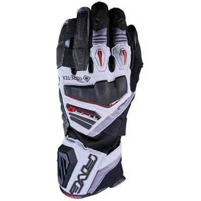 Five - TFX1 GTX Gore-Tex - Gris-Rojo - XL - Guantes de Moto Five - TFX1 GTX Gore-Tex - Gris-Rojo - XL - Guantes de Moto