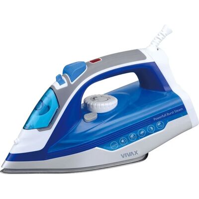Żelazko parowe 2200w z funkcją przeciw kropieniu - Vivax Żelazko parowe 2200w z funkcją przeciw kropieniu - Vivax