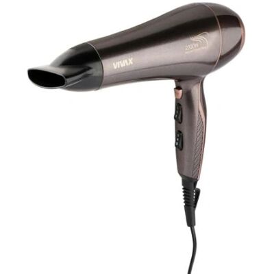 Sèche-cheveux Vivax HD-2201CD - Réglable Vitesse & Temp - Noir - Publicité Sèche-cheveux Vivax HD-2201CD - Réglable Vitesse & Temp - Noir - Publicité