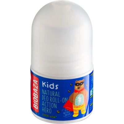 BIOBAZA Action Hero Déodorant - Soins pour Enfants - Publicité BIOBAZA Action Hero Déodorant - Soins pour Enfants - Publicité