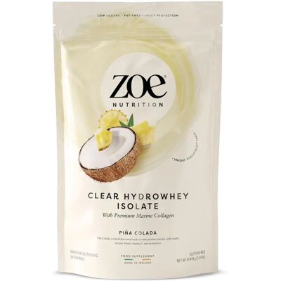 ZOE Clear Hydrowhey Isolate - Collagene, Vitamina C - Polvere proteica ZOE Clear Hydrowhey Isolate - Collagene, Vitamina C - Polvere proteica