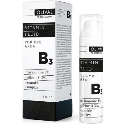 Olival Professional Vitamin B3 Vloeistof - Oogcontourcrème Olival Professional Vitamin B3 Vloeistof - Oogcontourcrème
