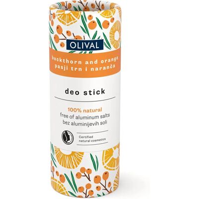 Déodorant Bio de Bourdaine et Orange - Stick Déodorant Bio de Bourdaine et Orange - Stick