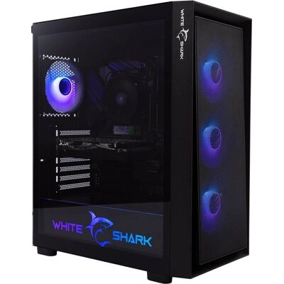 White Shark GCC-2401 Warhead-3 Schwarzes PC-Gehäuse - E-ATX, RGB-Lüfter White Shark GCC-2401 Warhead-3 Schwarzes PC-Gehäuse - E-ATX, RGB-Lüfter