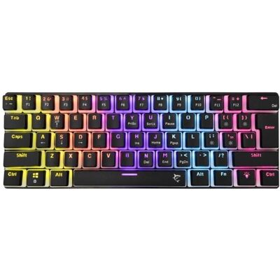 White Shark GK-2202-2B/BL-US RGB Mechanická Klávesnice - Klávesnice White Shark GK-2202-2B/BL-US RGB Mechanická Klávesnice - Klávesnice