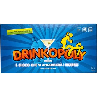 Drinkopoly Italienisches Brettspiel - Erwachsenenspaß Drinkopoly Italienisches Brettspiel - Erwachsenenspaß