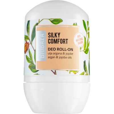 BIOBAZA Confort Soie Déodorant - Protection longue durée - Publicité BIOBAZA Confort Soie Déodorant - Protection longue durée - Publicité