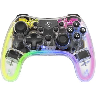 WhiteShark Controller - Trådløst RGB-spilcontroller WhiteShark Controller - Trådløst RGB-spilcontroller