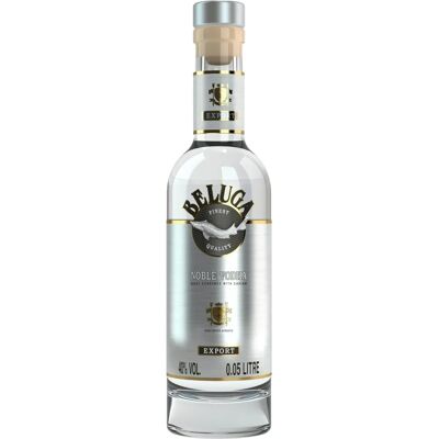 Beluga Noble Vodka EXPORT - Klar, 40% Vol, 0,05l Beluga Noble Vodka EXPORT - Klar, 40% Vol, 0,05l