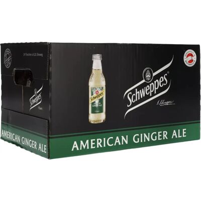 Schweppes American Ginger Ale 24x0,2l - Ingwerlimonade Schweppes American Ginger Ale 24x0,2l - Ingwerlimonade