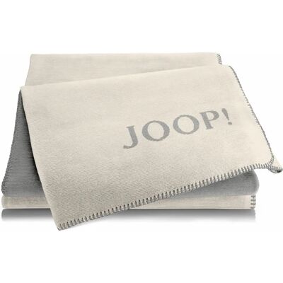 JOOP! Dvoubarevná deka Melange - Barva: Béžová JOOP! Dvoubarevná deka Melange - Barva: Béžová