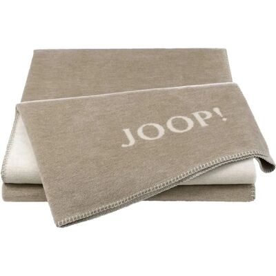 JOOP! Melange-Doubleface Beige Wohndecke - Wohndecke JOOP! Melange-Doubleface Beige Wohndecke - Wohndecke
