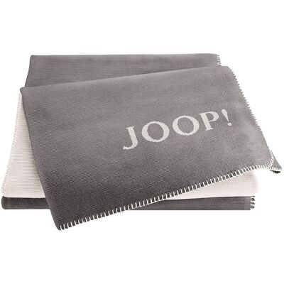 Joop! Melange Doubleface 150x200cm - Grafiet/Ecru Joop! Melange Doubleface 150x200cm - Grafiet/Ecru